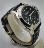 Panerai Power Reserve Leather Strap Swiss Automatic Watch - Image 5