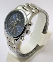 Longines Master Collection Steel Bracelet Blue Swiss Automatic Watch - Image 3