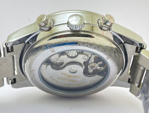 Longines Master Collection Steel Bracelet Blue Swiss Automatic Watch - Image 7