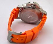Panerai Submersible Orange Rubber Strap Swiss Automatic Watch - Image 6