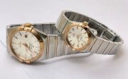 Omega Constellation Double Eagle Stick Mark Couple Watch - Image 5