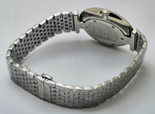 Longines Elegance La Grande Roman Mark Blue Steel Watch - Image 6