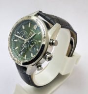 Tag Heuer Carrera Sport Green Chronograph Watch - Image 3
