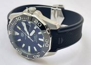 Tag Heuer Aquaracer Calibre 5 Black Rubber Strap Swiss Automatic Watch - Image 5