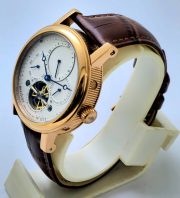 Breguet Grande Complication GMT Tourbillon White Swiss ETA Automatic Watch - Image 3