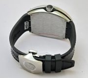 Franck Muller Vanguard Yachting Steel Black Leather Strap Swiss ETA Automatic Watch - Image 6