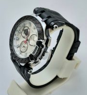 Tissot T - Race T Sport Steel Black Rubber Strap Watch - Image 3