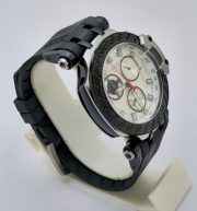 Tissot T - Race T Sport Steel Black Rubber Strap Watch - Image 4