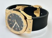 Hublot Vendom Classic Rose Gold Black Rubber Strap Swiss Automatic Watch - Image 5