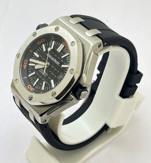 Audemars Piguet Diver Black Rubber Strap 2 Swiss Automatic Watch - Image 3