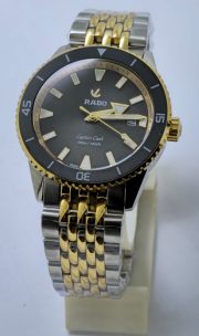 Rado Captain Cook Black Dual Tone Swiss Automatic Watch - Image 2