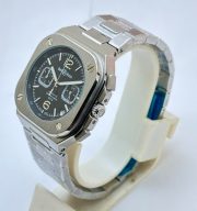 Bell & Ross BR05 Black Steel Chronograph Watch - Image 3