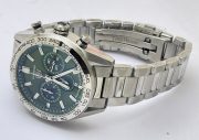 Tag Heuer Carrera Sport Green Chronograph Steel Watch - Image 5