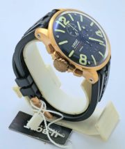 U BOAT Capsoil Titanio Black Rubber Strap Watch - Image 4