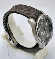 Longines Hydroconquest Grey Rubber Strap Swiss Automatic Watch - Image 4