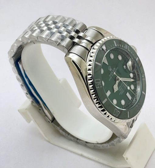 Rolex Submariner Green HULK Edition Jubilee Bracelet Swiss Automatic Watch - Image 4