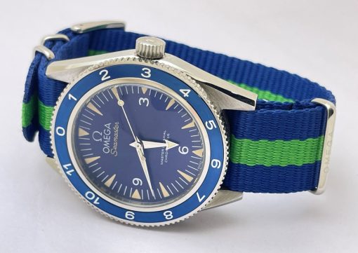 Omega Seamaster SPECTRE JAMES BOND Blue Swiss Automatic Watch - B - Image 5