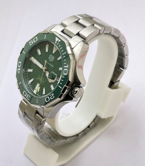 TAG Heuer Aquaracer Calibre 5 Green Swiss Automatic Watch - Image 3
