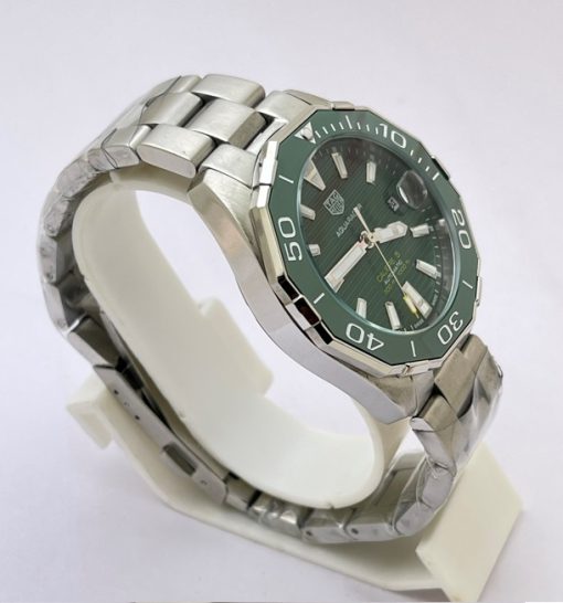 TAG Heuer Aquaracer Calibre 5 Green Swiss Automatic Watch - Image 4