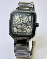 Rado True Square Open Heart Black Ceramic Swiss Automatic Watch - Image 2