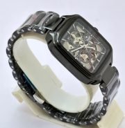 Rado True Square Open Heart Black Ceramic Swiss Automatic Watch - Image 4