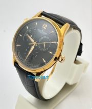 Jaeger Le Coultre Master Control Power Reserve Black Rose Gold Swiss ETA Automatic Watch - Image 3
