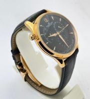 Jaeger Le Coultre Master Control Power Reserve Black Rose Gold Swiss ETA Automatic Watch - Image 4