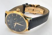 Jaeger Le Coultre Master Control Power Reserve Black Rose Gold Swiss ETA Automatic Watch - Image 5
