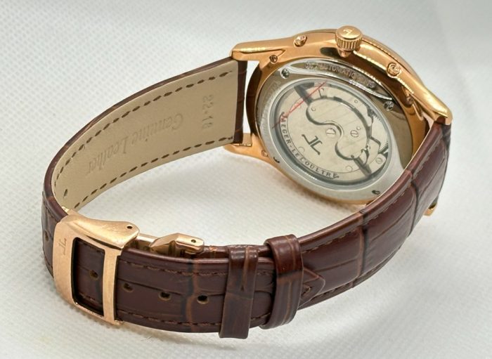 Jaeger Le Coultre Master Control Power Reserve White Rose Gold Swiss ETA Automatic Watch - Image 6