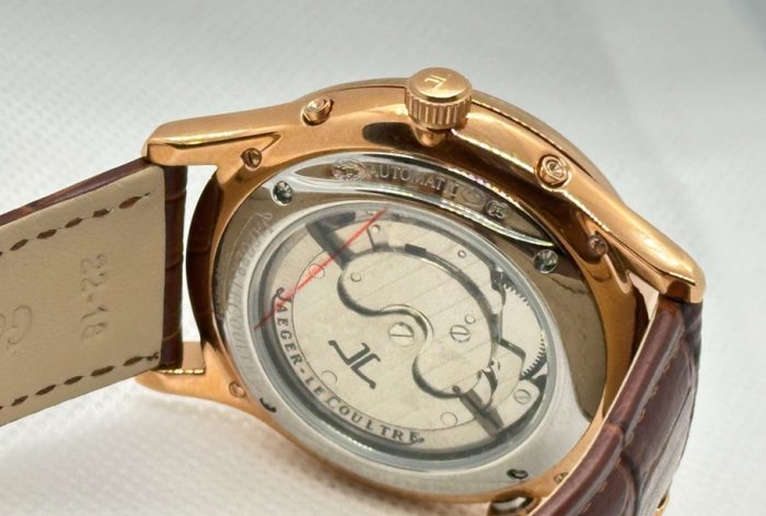 Jaeger Le Coultre Master Control Power Reserve White Rose Gold Swiss ETA Automatic Watch - Image 7