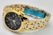 Tissot Couturier Black Golden Bracelet Watch - Image 5