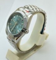 Rolex Day- Date Ice Blue Crystal Diamond Stick Mark Swiss Automatic Watch - Image 4