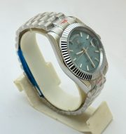 Rolex Day- Date Ice Blue Crystal Diamond Stick Mark Swiss Automatic Watch - Image 5