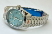 Rolex Day- Date Ice Blue Crystal Diamond Stick Mark Swiss Automatic Watch - Image 6