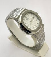 Patek Philippe Nautilus Steel White Watch - Image 4