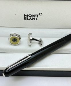 Mont Blanc Rollerball Pen Cufflink Combo - 2