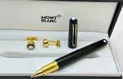 Mont Blanc Rollerball Pen Cufflink Combo - 1 - Image 3