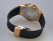 Hublot Classic Fusion Chronograph Rose Gold Black Rubber Strap Watch - Image 6