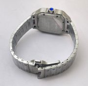 Cartier Santos 100 Steel White Swiss Automatic Ladies Watch - Image 6