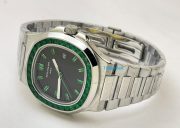 Patek Philippe Nautilus Green Emerald Swiss Automatic Watch - Image 6