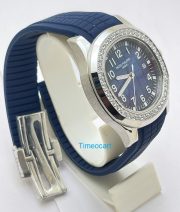 Patek Philippe Aquanaut Luce Blue Swiss Automatic Watch - Image 4