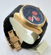 Porsche Design Chronograph Black Rubber Strap Watch - A - Image 4