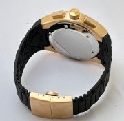 Porsche Design Chronograph Black Rubber Strap Watch - A - Image 6