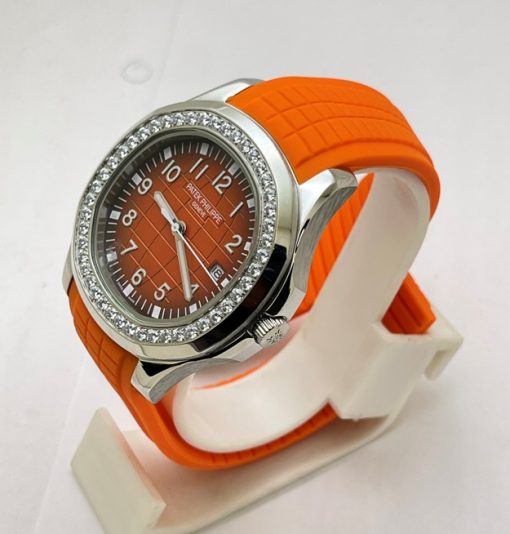 Patek Philippe Aquanaut Luce Orange Swiss Automatic Watch - Image 3