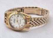 Rolex Datejust Roman Marker Rose Gold Swiss Automatic Ladies Watch - Image 5
