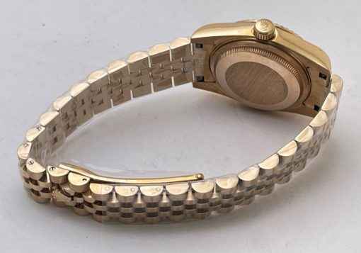 Rolex Datejust Roman Marker Rose Gold Swiss Automatic Ladies Watch - Image 6