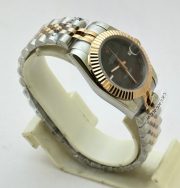 Rolex Datejust Roman Mark Grey Dual Tone Swiss Automatic Ladies Watch - Image 4