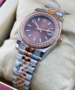 Rolex Datejust Diamond Bezel Blue Steel