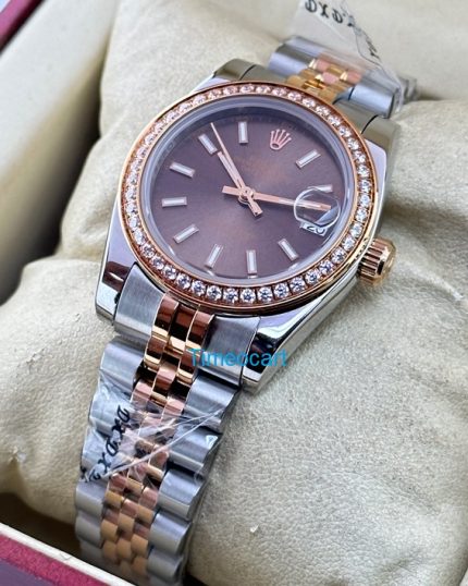 Rolex Datejust Diamond Bezel Blue Steel