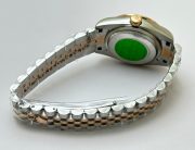 Rolex Datejust Diamond Bezel Green Dual Tone Swiss Automatic Ladies Watch - Image 6